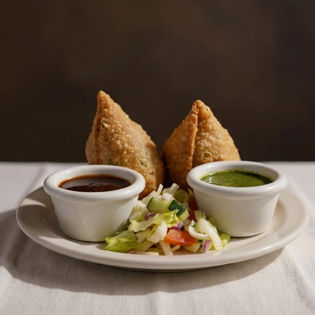 Veg Samosa.