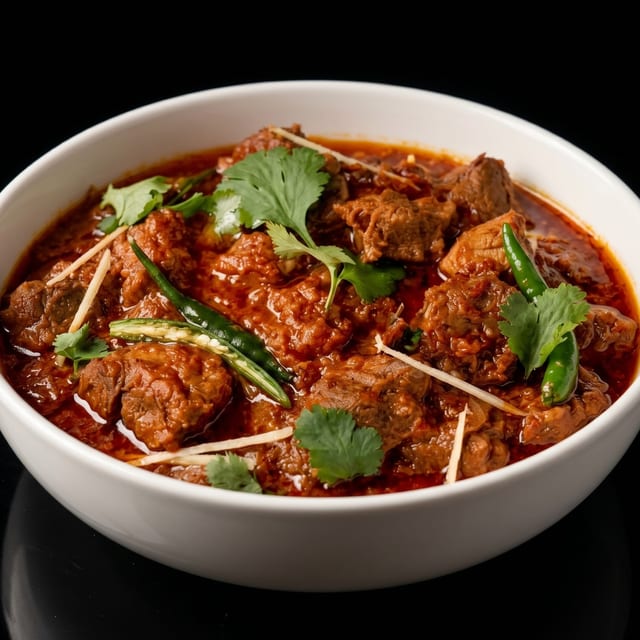 Karahi Lamb.