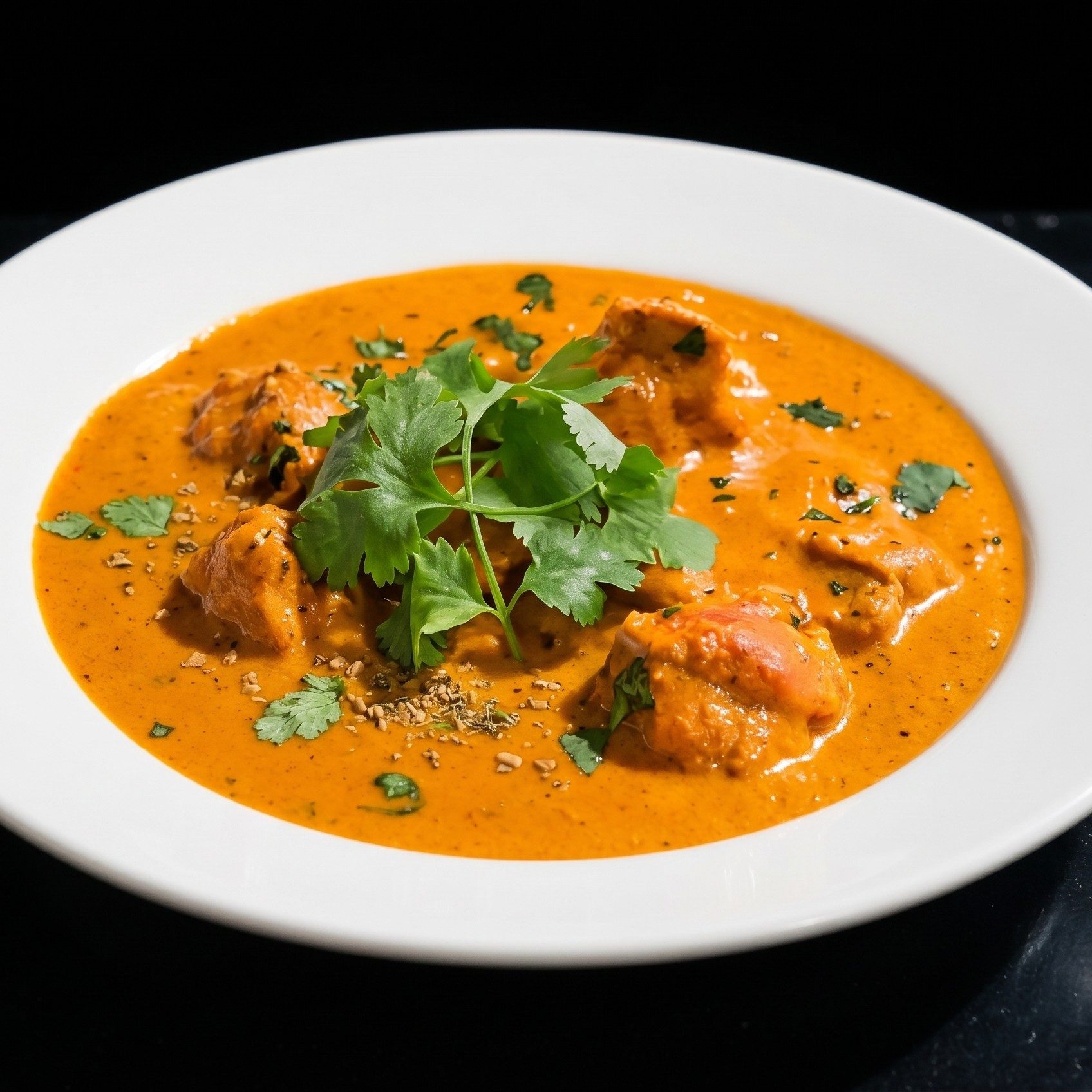 Mango Chicken Curry Dinner.