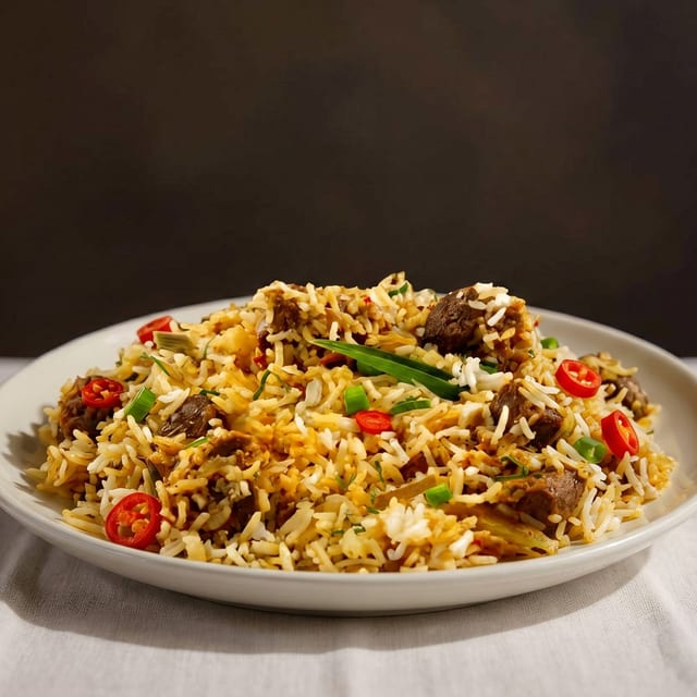Lamb Biryani.