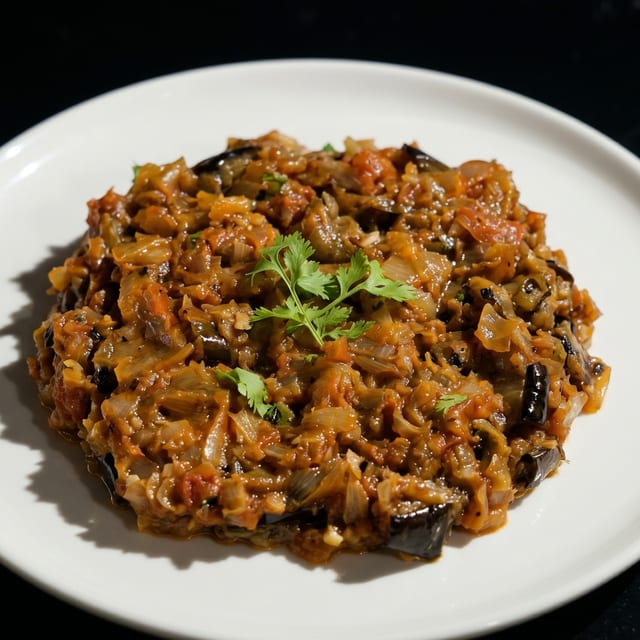 Baigan Bharta Dinner.