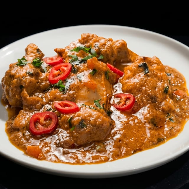 Karahi Chicken Dinner.