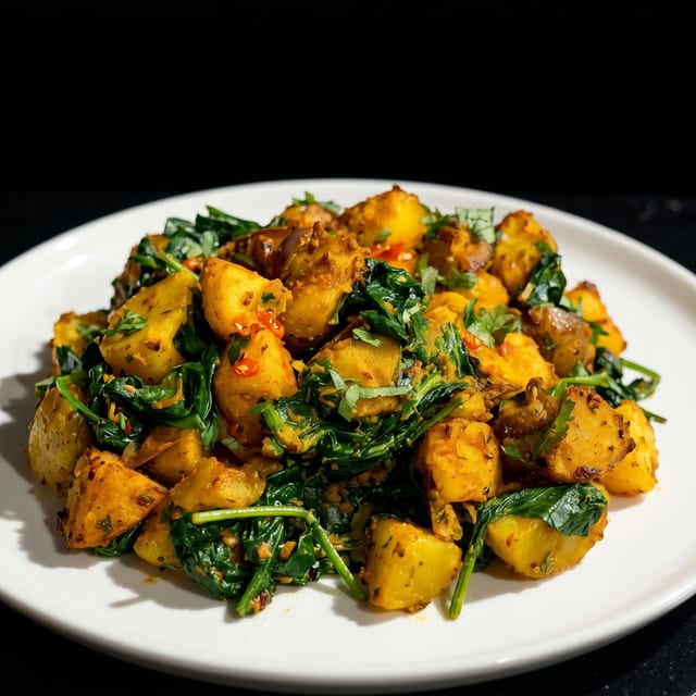 Aloo Saag.
