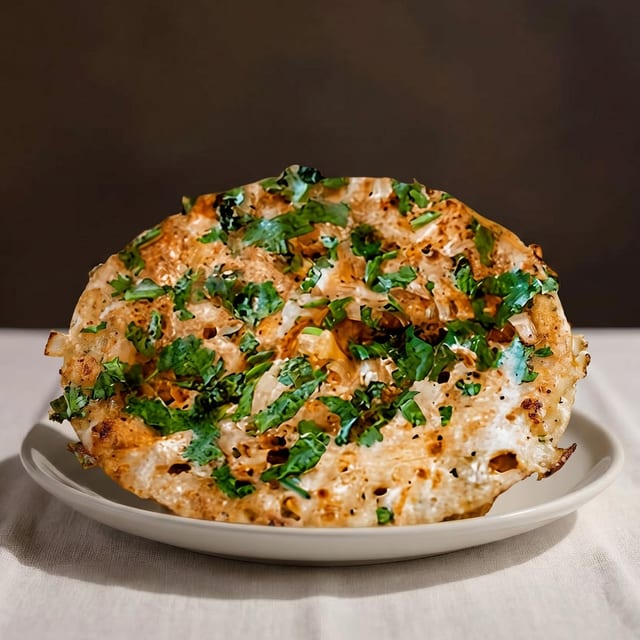 Potato Mint Naan.