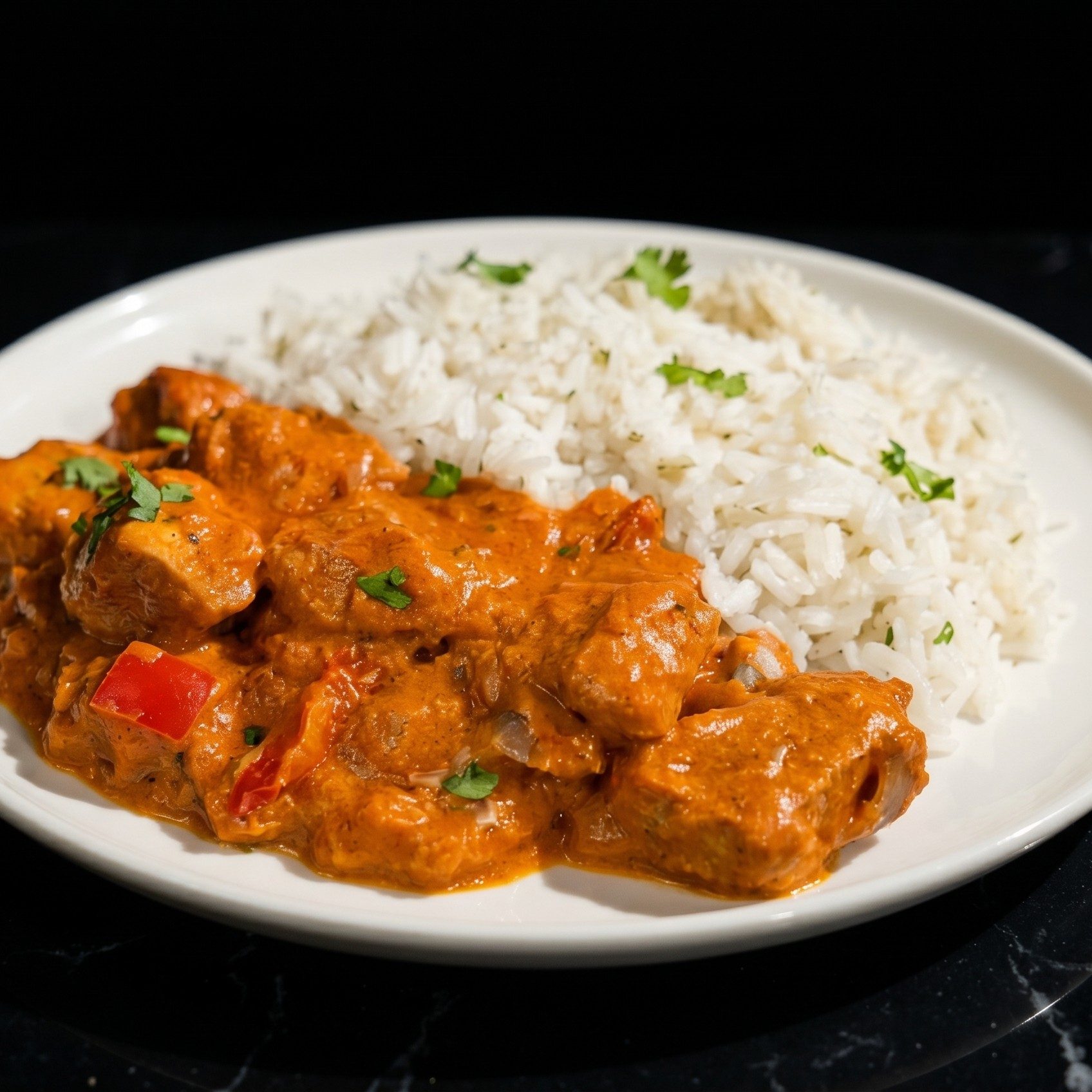 Lamb Tikka Masala Dinner.
