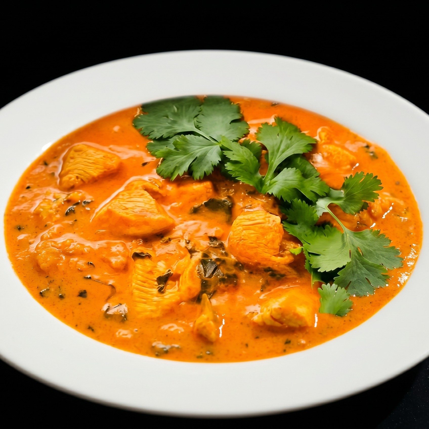 Coconut Chicken Curry Dinner.