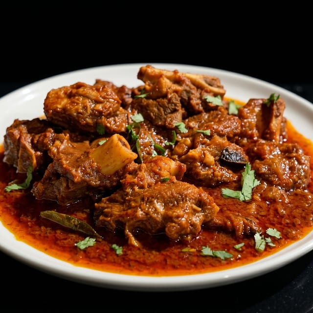 Lamb Vindaloo Dinner.