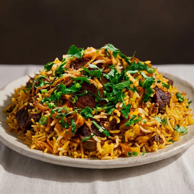 Chicken Biryani.